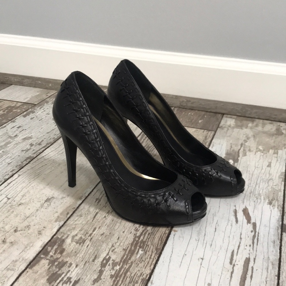 Ralph Lauren Peep Toe Heels